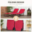 Chaise longue inclinable 74,75 po Jayapura-323777400