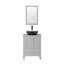 24 po X P 19 po P 32 po Meuble-lavabo H en bleu avec plateau en bleu-103530865-103530866