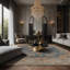 Tapis gris soyeux et moelleux-1868981823