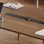 Bureau d'écriture ovale en bois massif Nut-Brown-626625757-626625758