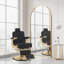 Fauteuil de barbier inclinable ergonomique 26,7 po-1165396041