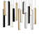 Chaos 14 - Light Matte Black LED Cluster Pendant