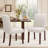 Oakridge Upholstered Dining Chair, Parsons Style Fabric Dining Chairs with Solid Wood Legs, Thick Cushioned Seat, Modern Side Chairs for Dining Room, Living Room-1673741518