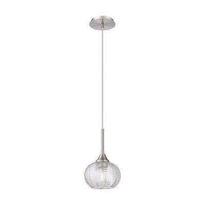 Geramy - 1 Light 7" Cord Hung Pendant