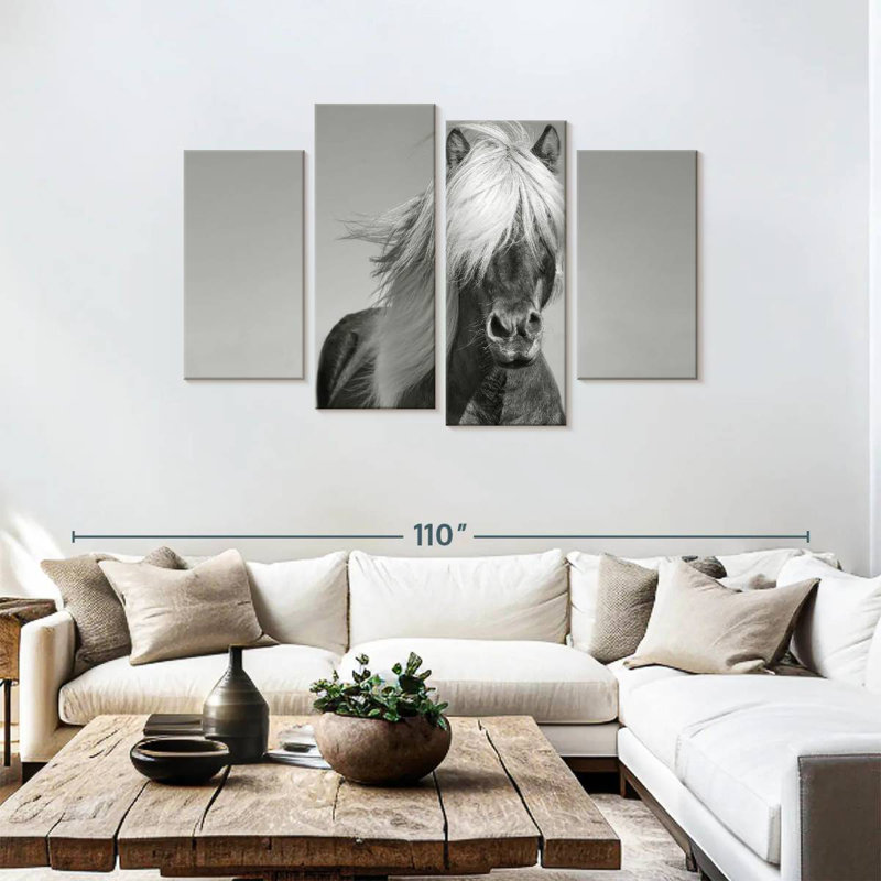 Brampt Pony, 48" H x 75" W