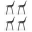 Chaise d'appoint Ta - Base Yi - Noir-94270295