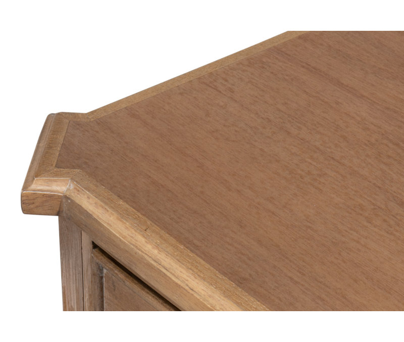 Poppin's Solid Wood Accent Chest