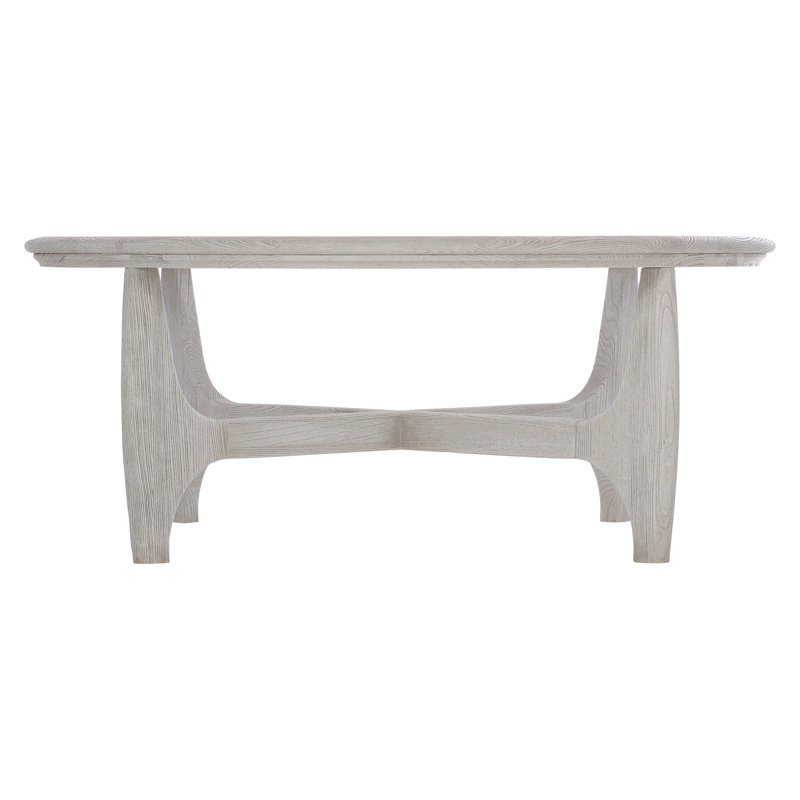 Transitional Beige Round Wood and Glass Coffee Table with Storage