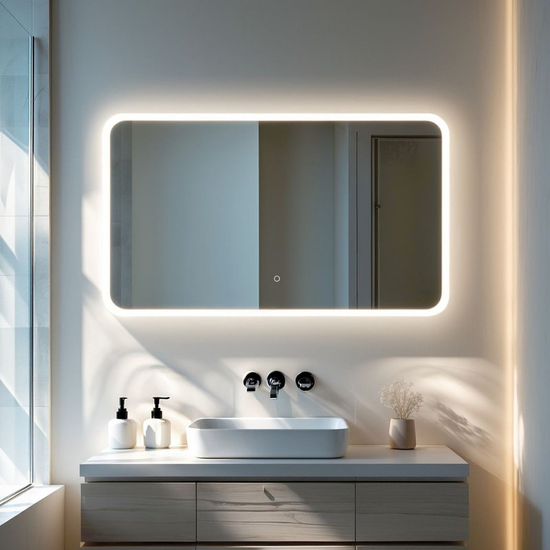 Glass Rectangle Mirror