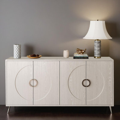 60" Console Table Entryway Sideboard for Hallway Living Room