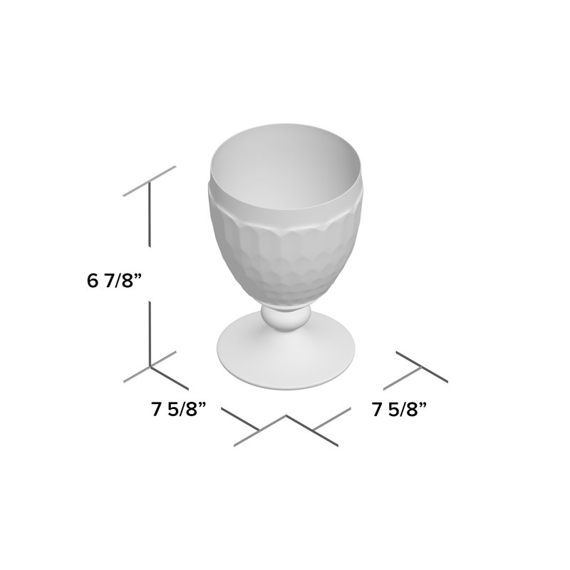 Villeroy & Boch Boston Crystal Red Wine Goblet, 6.75 oz, Blue, 11 oz.