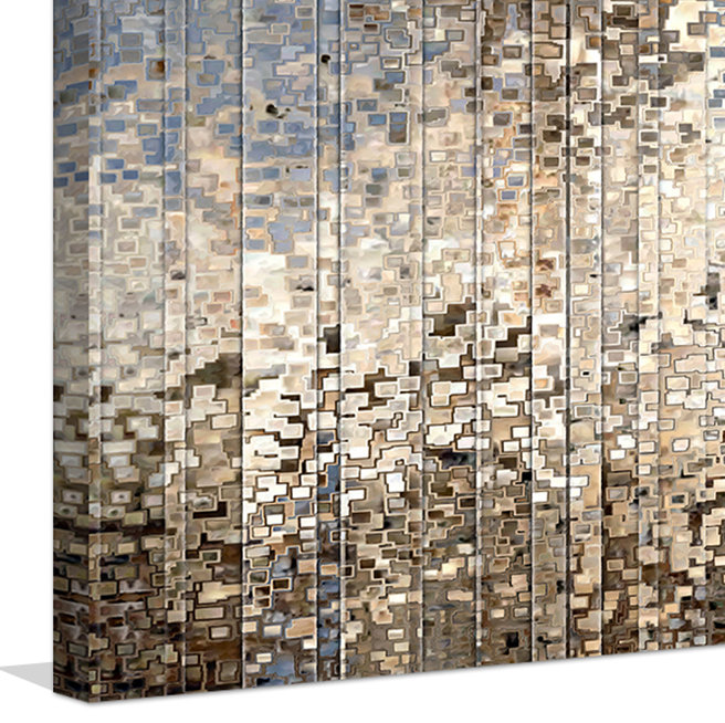 My Shepherd Seeks Me by Mark Lawrence - Graphic Art on Canvas, 18" H x 30" W x 1" D, Wrapped Canvas