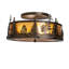 Tall Pines 4 - Light Semi Flush Mount-131443670
