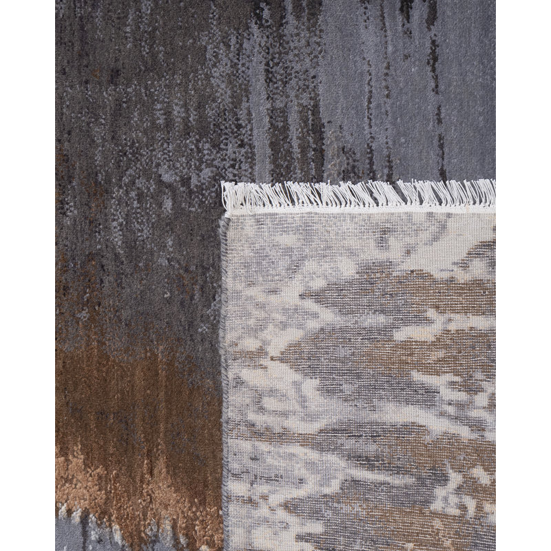 Overdyed One-of-a-Kind 10'3" x 8'1" Hand Knotted Area Rug