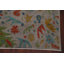 Tapis brun en laine noué à la main de conception unique 8 pi 1 po x 10 pi 1 po Onda
