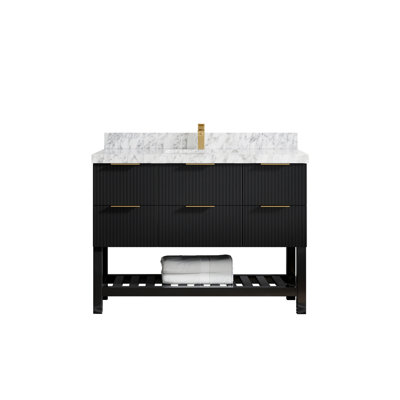 Ensemble de meuble-lavabo simple 48 po Charlyn