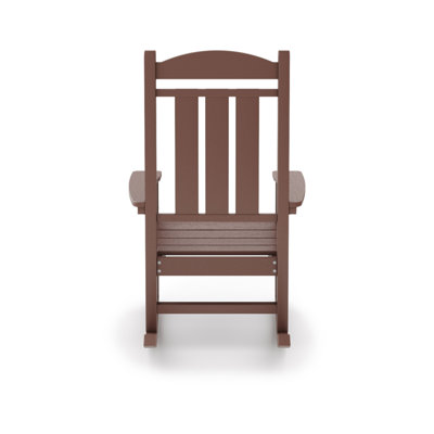 Chaise berçante traditionnelle Pecan