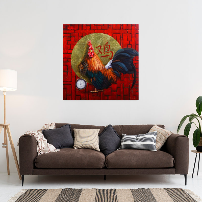 Keeper Of Time, art urbain contemporain, H 36 po x l 36 po