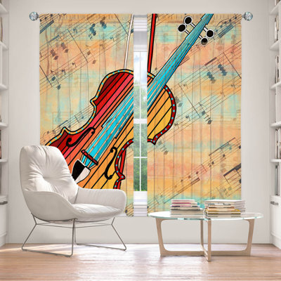 Delaughter Room Darkening Curtains / Drapes Pair