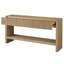 Console rectangulaire en bois massif de 60 po Manzanita-2142531235-2142531263