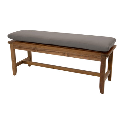 Jamshida Outdoor Teak Bench