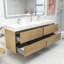 70.8'' Double Bathroom Vanity with Acrylic Top-1274740822