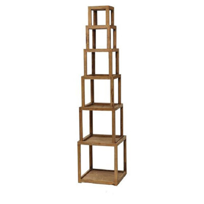 Bibliothèque en bois Rathburn H 72 "x l 16,25"