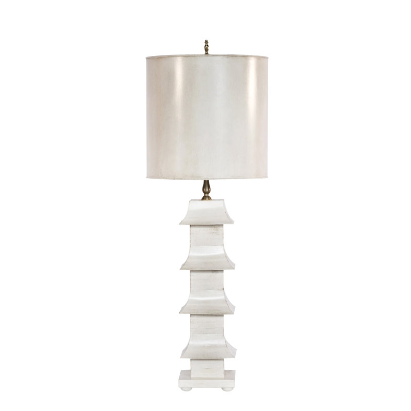 Lampe de table 30 ", Crème antique