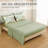 7 Piece Floral Comforter Set Soft Microfiber Bedding Set with Sheets for All Seasons-122608033-122608039