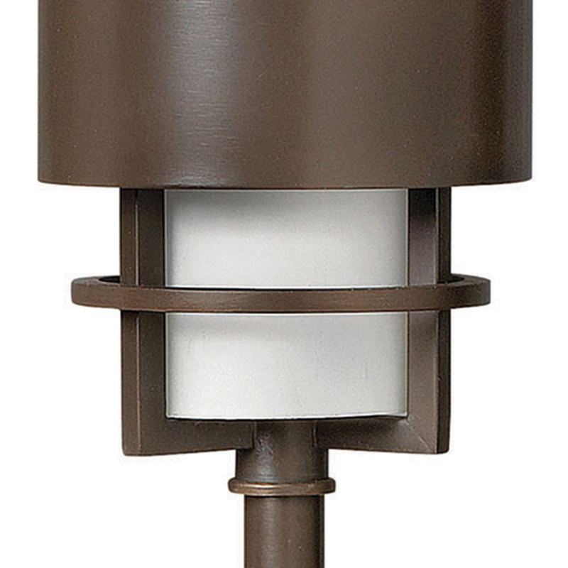 Saturn Low Voltage Metal Pathway Light, Metro Bronze