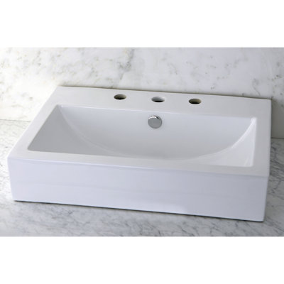 Kingston Brass Century Ceramic Bathroom Sink