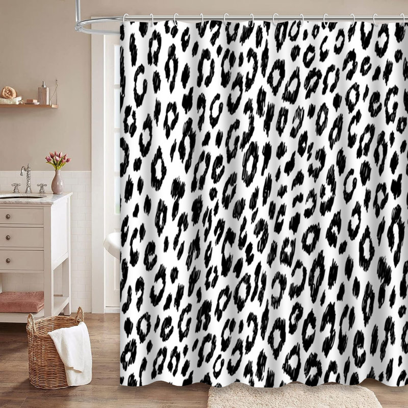Rideau de douche Leopard, L 72 po x l 72 po