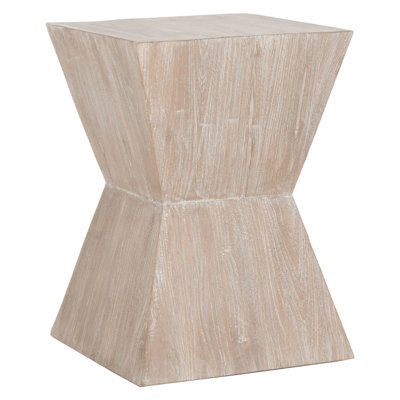 Hopper Drum End Table by Wrought Studio