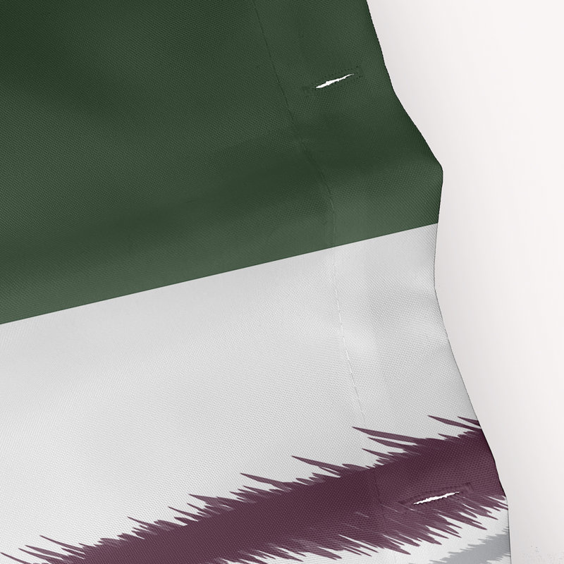 Rideau de douche Arlington, Vert / Mauve