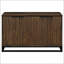 Armoire décorative en bois d'ingénierie à 4 portes Thurston