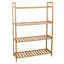 25cm W Bamboo / Rattan Shelving Unit