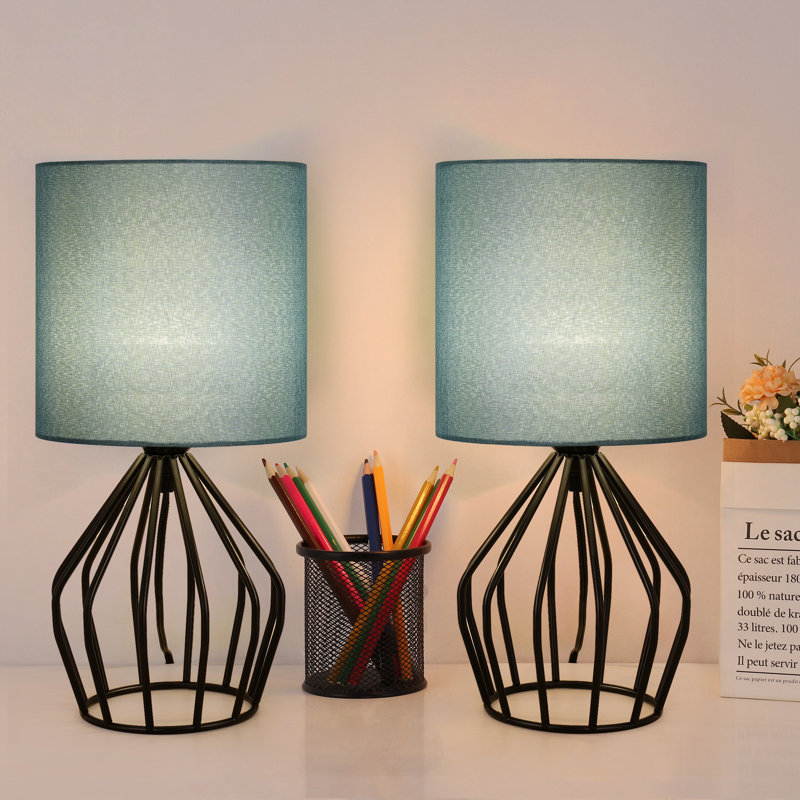 Metal Desk Lamp, Blue