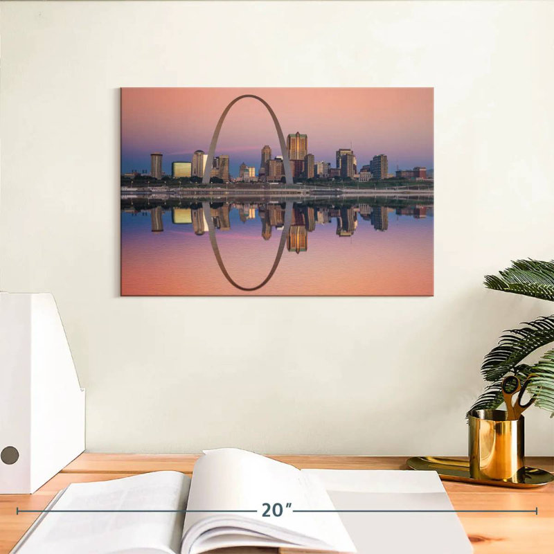 Rorry St Louis Skyline, 8" H x 12" W