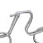 Sculpture de cycle en aluminium Vandalia