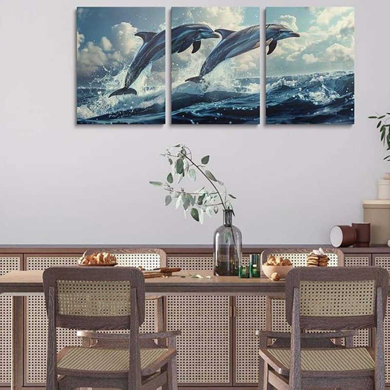 3 Piece Wrapped Canvas Wall Art
