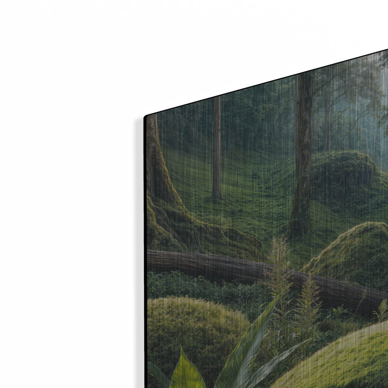  «Magical Greenery» par Rey Klimt, art mural en métal