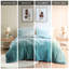 Édredon à poils longs double / grand - acarien, confort respirant, luxe
