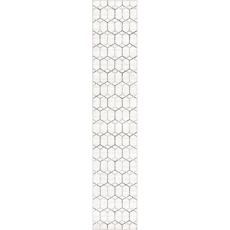 Eshin Geometric Indoor Rug, Runner 2'7" x 13'