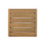 Meuble de patio brun, fabriqué en bois, augmentant l'espace extérieur, moderne et pratique, pièce, console en bois à assembler, couleur, ajoute de l'espace supplémentaire au patio, fonctionnel, et,