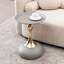 Table basse moderne en métal - Queue décorative pour salon-1817380029