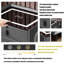 Smart Bedside Table With 3-Color Light, Wireless Charging, USB, Bluetooth Speaker & Fingerprint Lock-926432675