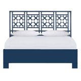 Lattice Back Platform Bed