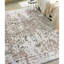 Tapis ivoire / caramel / bleu clair noué à la main de haute qualité-72344235