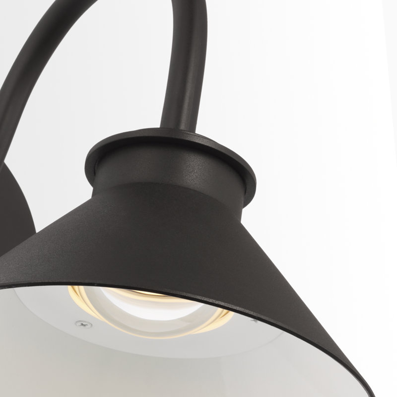 1 - Light LED Barn Light, 10.5" H x 8" W x 21" D