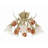 Malaki 5 - Light 22" Unique/Statement Bell LED Semi Flush Mount